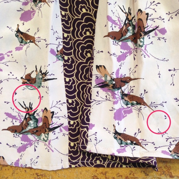 SOLD Anthropologie Corey Lynn Calter Bird Blouse - Picture 6 of 8